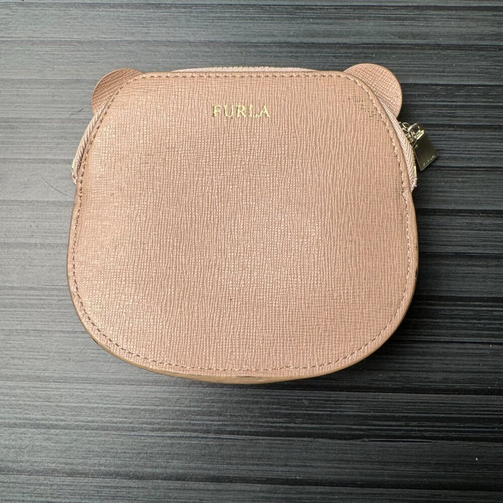 Furla Bear Coin Zip Pouch - Picture 3 of 3